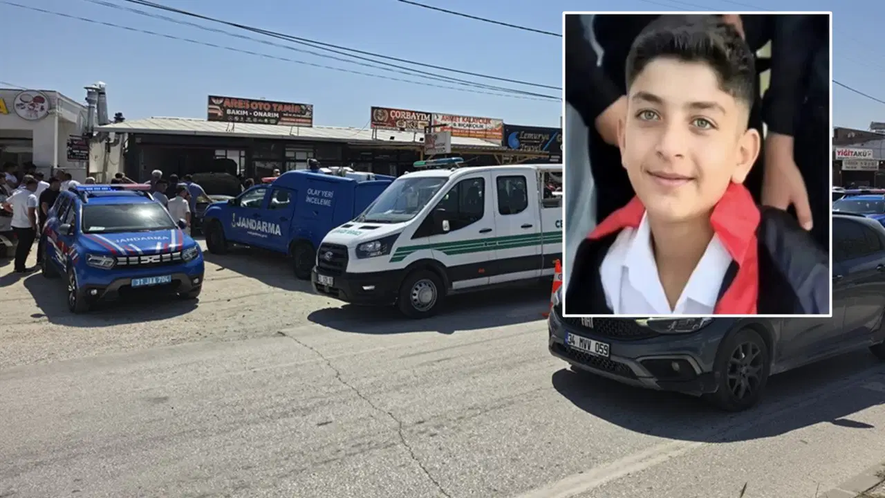 Hatay'da Oto Tamirhanesinde Feci Kaza: 13 Yaşındaki Çocuk İşçi Hayatını Kaybetti