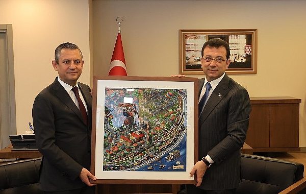 CHP Genel Başkanı Özgür Özel, üçüncü kez İstanbul Büyükşehir Belediye Başkanı seçilen Ekrem İmamoğlu'na tebrik ziyaretinde bulundu – GÜNDEM