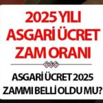 2025 YILI ASGARİ ÜCRET TAHMİN TABLOSU (OLASI VERİLER) | Yeni yılda asgari ücret ne kadar olacak? Kaç TL olacak? Ocak 2025 asgari ücret artışı tahmini nedir? İşte yüzde 25, 30, 35 zam hesaplama tablosu!