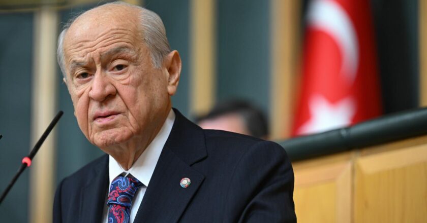 MHP Genel Başkanı Bahçeli’den İmamoğlu basın toplantısı düzenledi