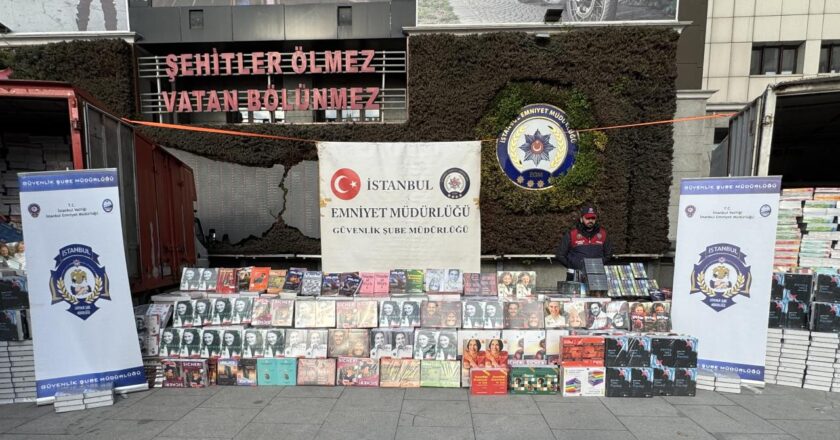 İstanbul’da 94 bin 587 korsan kitabı ele geçirildi