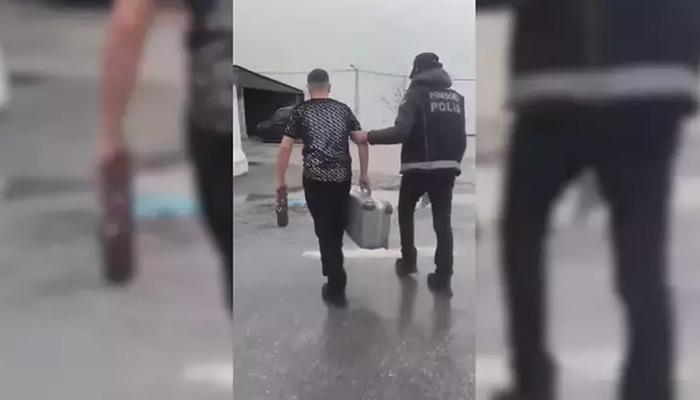 Ayakkabılarında uyuşturucularla yakalanan şüphe tutuklandı