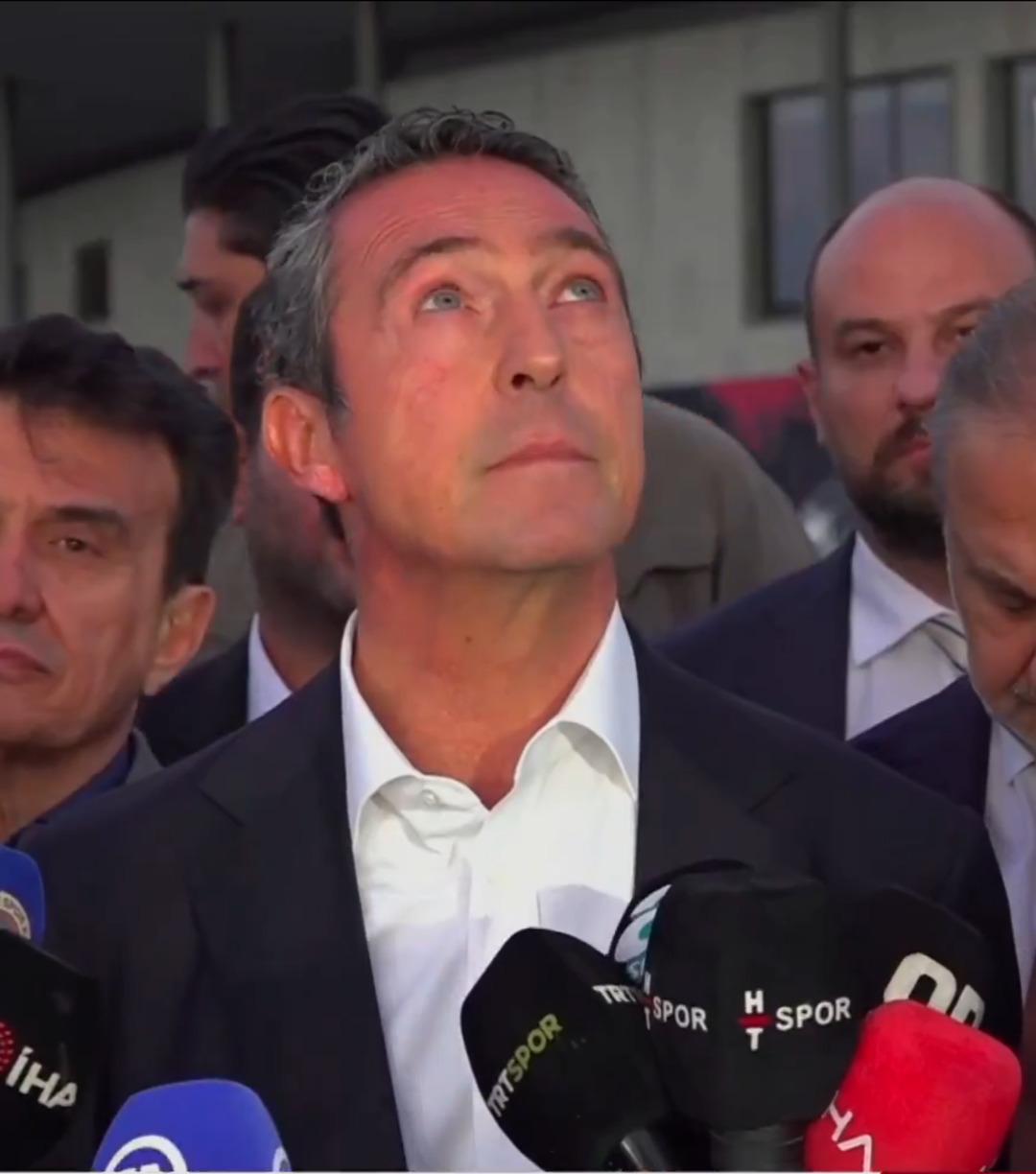 Fenerbahce Başkanı Ali Koç, TFF'nin ziyaretinden sonra açıklamalar yaptı! İçimizde fırtınalar kırıldı ... Ben başkanımızı arıyorum! Bildirileri gündemdeydi 4
