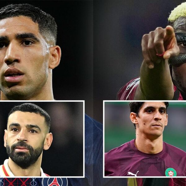 Afrika’da yılın futbolcusu ödülünün sahibi belli oldu! Osimhen üzüldü! Hakimi sevindi… –